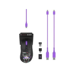 Mysz bezprzewodowa A4Tech Bloody R73 ULTRA DUO Cypher Ghost