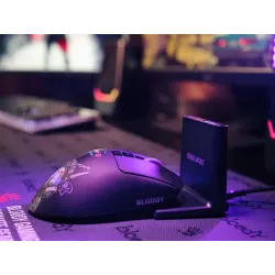 Mysz bezprzewodowa A4Tech Bloody R73 ULTRA DUO Cypher Ghost