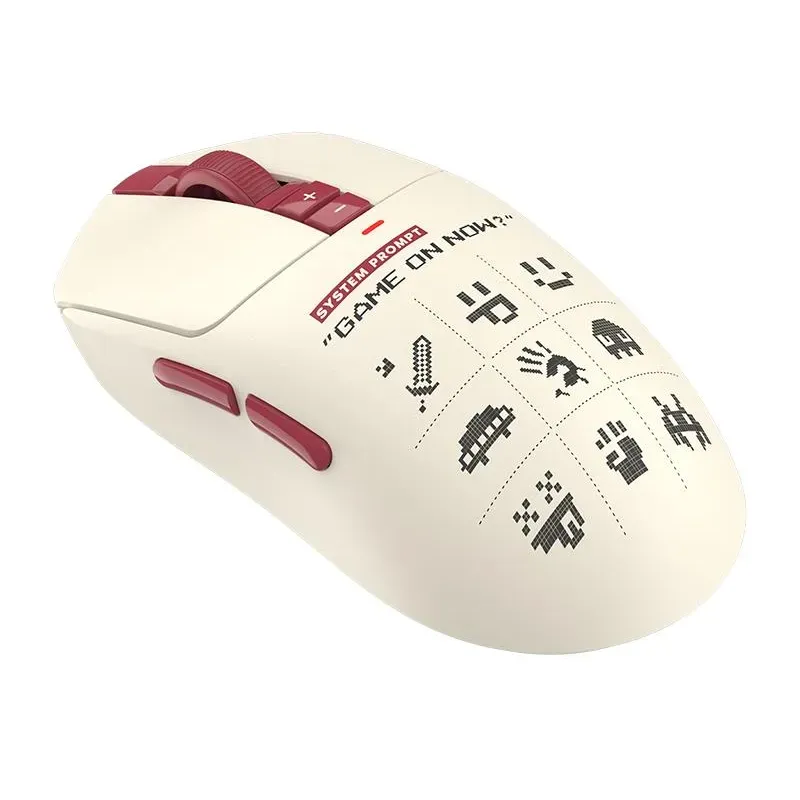 Mysz bezprzewodowa A4Tech Bloody R72 ULTRA DUO Pixels Red