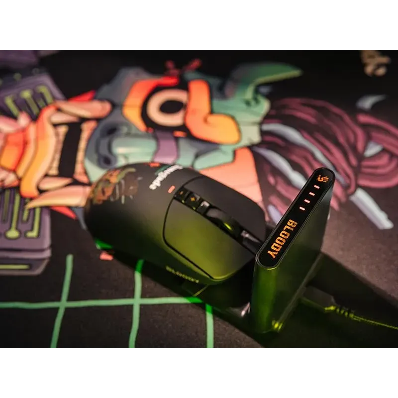 Mysz bezprzewodowa A4Tech Bloody R72 ULTRA DUO Renegade Midnight