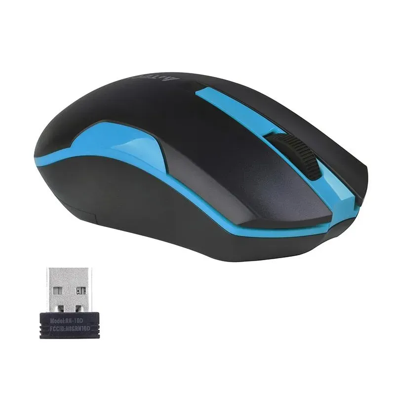 Mysz bezprzewodowa A4Tech V-TRACK G3-200N-1 Black+Blue | PartsPC.pl