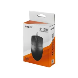 Mysz przewodowa A4tech OP-620D optyczna USB czarna | PartsPC.pl