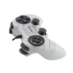 Gamepad PC USB Esperanza "Fighter" biały | PartsPC.pl