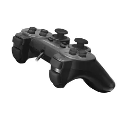 Gamepad PS3/PC USB Esperanza "Trooper" czarny | PartsPC.pl
