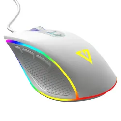 Mysz przewodowa Modecom Volcano Veles optyczna biała | PartsPC.pl