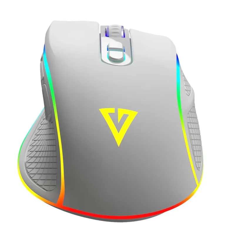 Mysz przewodowa Modecom Volcano Veles optyczna biała | PartsPC.pl