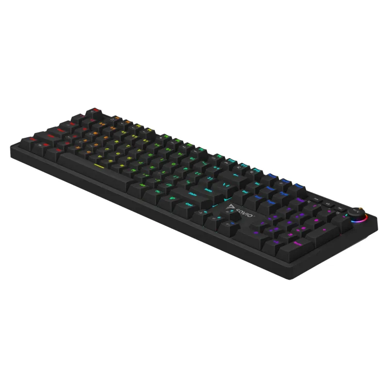 Klawiatura przewodowa SAVIO STYX Outemu Brown mechaniczna Ho… | PartsPC.pl