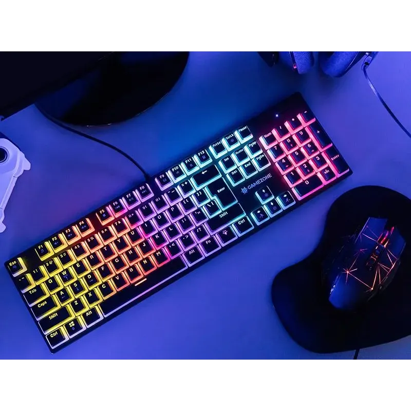 Klawiatura przewodowa Tracer GAMEZONE Unique Pudding USB | PartsPC.pl