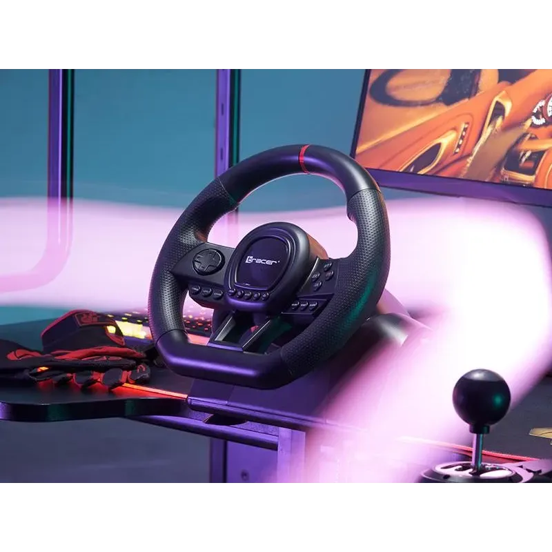 Kierownica Tracer SimRacer Manual Gearbox 6 in 1 | PartsPC.pl