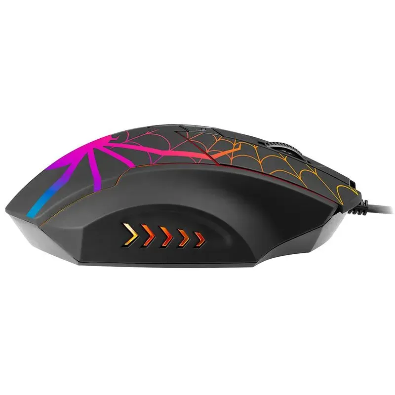 Mysz przewodowa Tracer Black Widow USB optyczna | PartsPC.pl