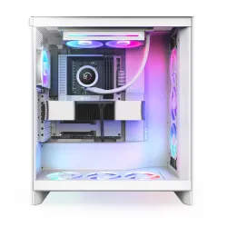 Chłodzenie wodne NZXT Kraken Plus 240 RGB LCD białe | PartsPC.pl