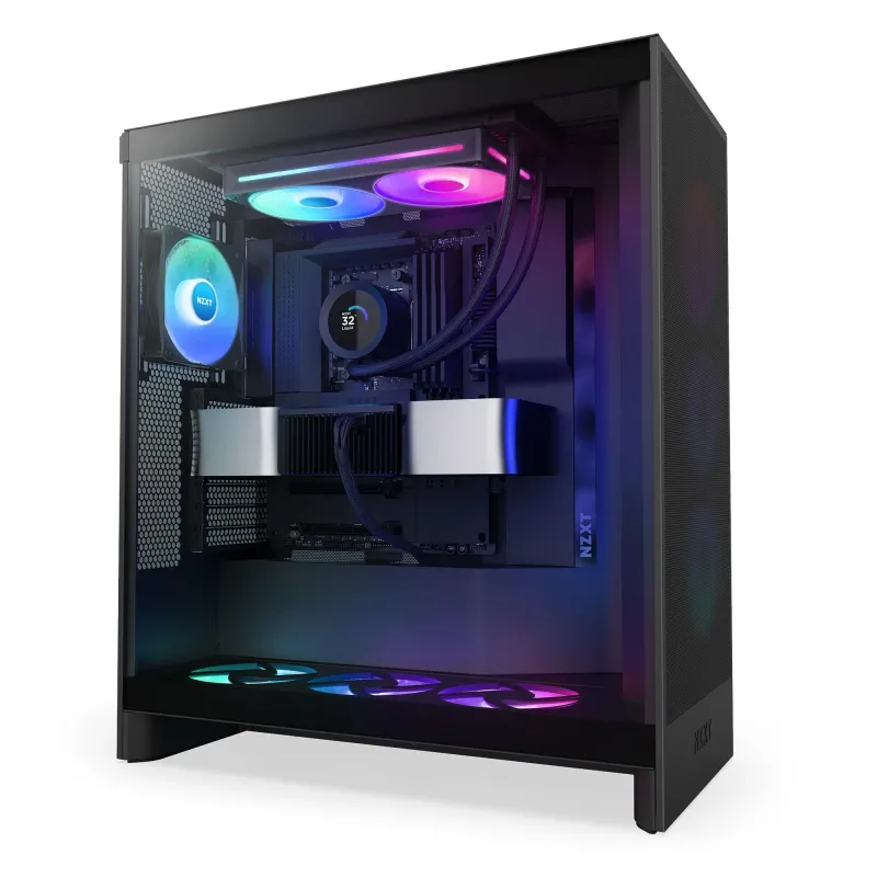 Chłodzenie wodne NZXT Kraken Plus 240 RGB LCD czarne | PartsPC.pl