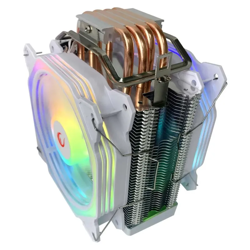 Chłodzenie CPU Rampage OCTAGONC60-WHITE LGA1700/AM5 1800RPM … | PartsPC.pl