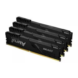 Kingston Pamięć DDR4 FURY Beast 128GB(4*32GB)/3600 CL18