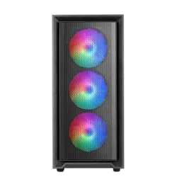 TACENS Obudowa MARS MC-AIR BLACK ATX 4x FRGB fan