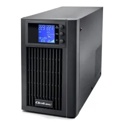 Zasilacz awaryjny UPS Qoltec Pure Sine Wave | 3kVA | 2400W | AVR | LCD |