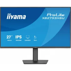 IIYAMA Monitor 27 cali XB2793HSU-B1 IPS, HDMI, DP, 2x2W, 2xUSB, 350cd,