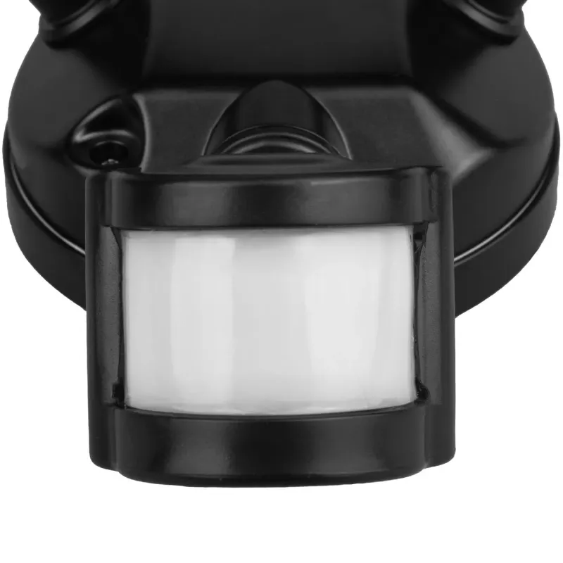 Lampa LED Maclean MCE524 B, z czujnikiem PIR, 20W, 1500lm, IP65, neutral