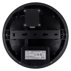 Lampa LED z czujnikiem ruchu Maclean MCE525 B, czujnik PIR, kolor czarny,