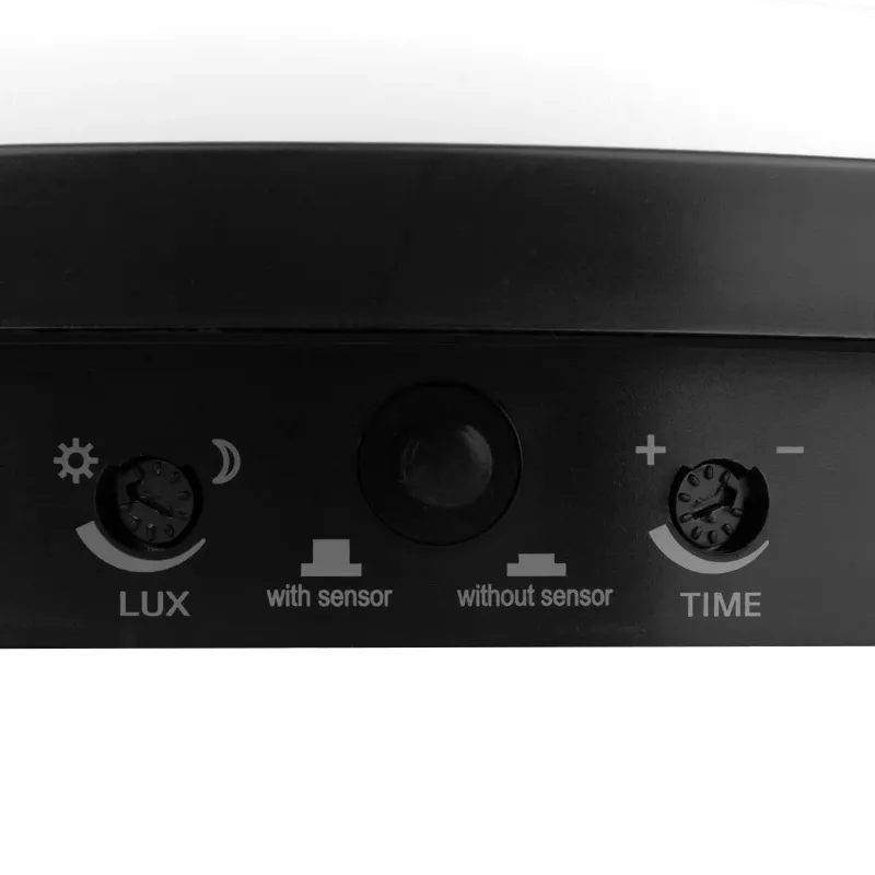 Lampa LED z czujnikiem ruchu Maclean MCE525 B, czujnik PIR, kolor czarny,