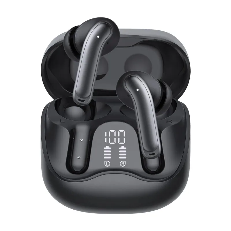 Słuchawki z mikrofonem Audiocore AC591 PRO, bezprzewodowe 6 MIC ANC ENC,