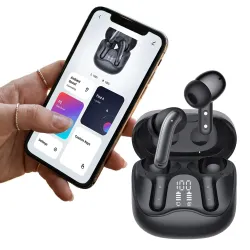 Słuchawki z mikrofonem Audiocore AC591 PRO, bezprzewodowe 6 MIC ANC ENC,