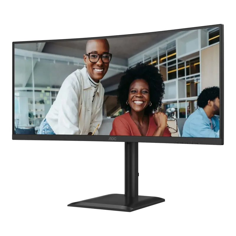Monitor AOC 34" CU34E4CV VA WQHD 120Hz 2xHDMI DP HUB RJ45 głośniki