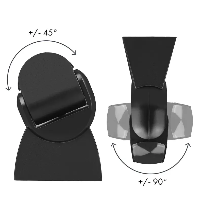 Czujnik ruchu PIR Maclean MCE201 B/B, na podczerwień, IP65, czarny z czarną