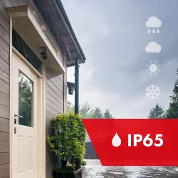 Czujnik ruchu PIR Maclean MCE201 B/B, na podczerwień, IP65, czarny z czarną