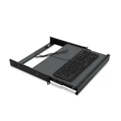 Klawiatura przewodowa Perixx PERIBOARD-313 podświetlana, touchpad, 2x hub