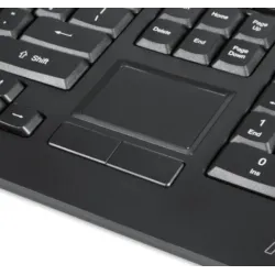 Klawiatura przewodowa Perixx PERIBOARD-313 podświetlana, touchpad, 2x hub