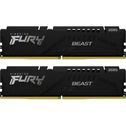 Kingston Pamięć DDR5 Fury Beast Black 64GB(2*32GB)/5600 CL36