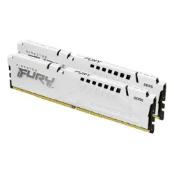 Kingston Pamięć DDR5 Fury Beast 32GB(2*16GB)/6000 CL36 biała