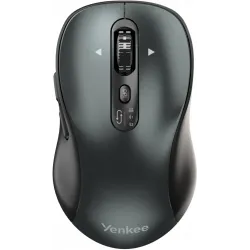 YENKEE Mysz bezprzewodowa Dual Bluetooth + USB 2,4GHz YMS 2010BK GYRO