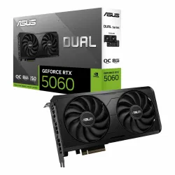 Karta VGA Asus GeForce RTX 5060 DUAL-RTX5060-O8G-EVO Dual OC 8GB GDDR7