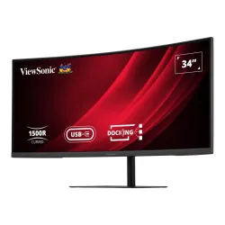 Monitor ViewSonic 34” VG3419C-2 VA UWQHD 120Hz HDMI DP HUB RJ45 głośniki
