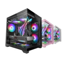 TACENS Obudowa MARS MC-VIEW2 BLACK mATX | PartsPC.pl