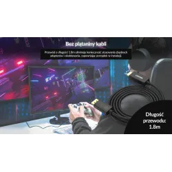 Kabel adapter Unitek V1608A DisplayPort 1.2 - HDMI 2.0 | PartsPC.pl