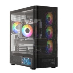 MODECOM Obudowa Volcano AQ400 ARGB MIDI BLACK | PartsPC.pl