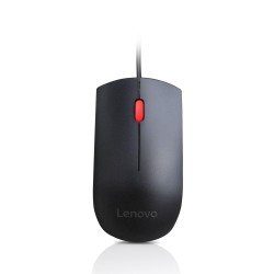 Mysz Lenovo Essential Optical USB optyczna 1600dpi czarna | PartsPC.pl