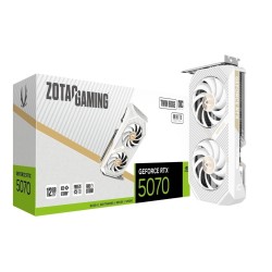 ZOTAC Karta graficzna GeForce RTX 5070 TWIN EDGE OC WHITE 12GB GDDR7 192bit