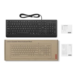 Klawiatura przewodowa Lenovo Essential Wired Keyboard | PartsPC.pl