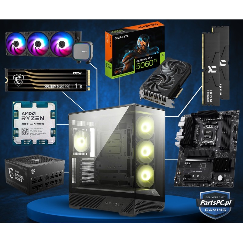 PartsPC VORTEX X3D - Podzespoły