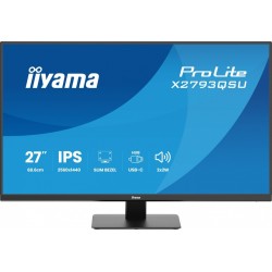 IIYAMA Monitor 27 cali X2793QSU-B1 IPS, QHD, HDMI, DP, 2xUSB
