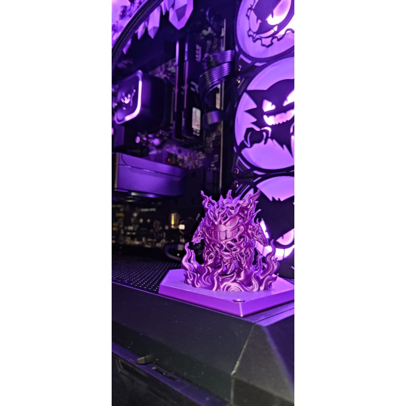 Detal - figurka Gengar zbliżenie