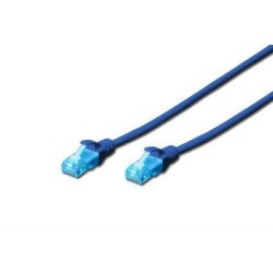 Patchcord DIGITUS UTP kat. 5e 2m PVC niebieski