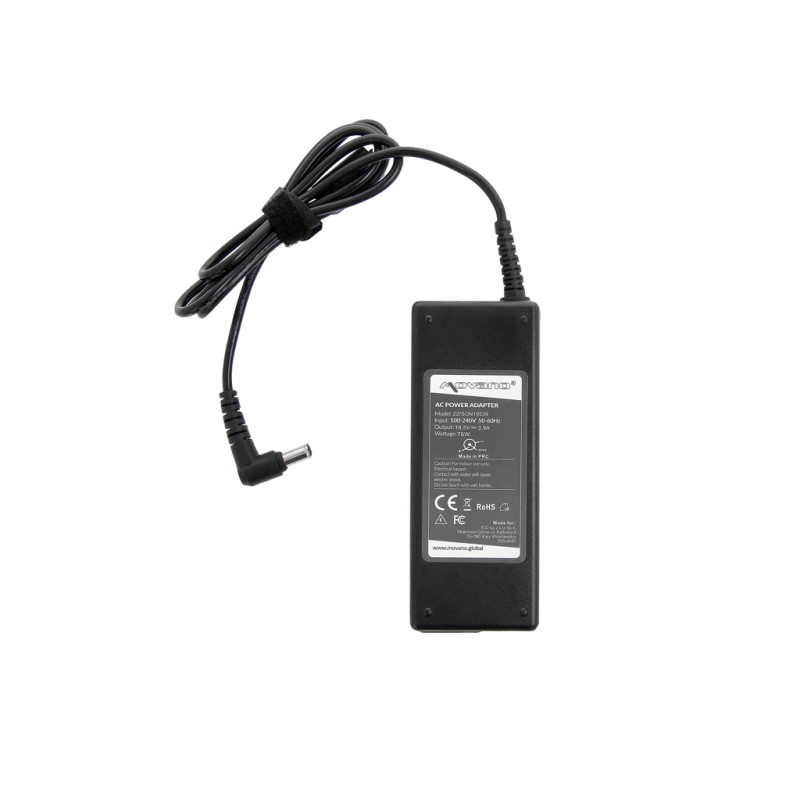 Zasilacz Movano 19.5v 3.9a (6.5x4.4 pin) 75W do Sony