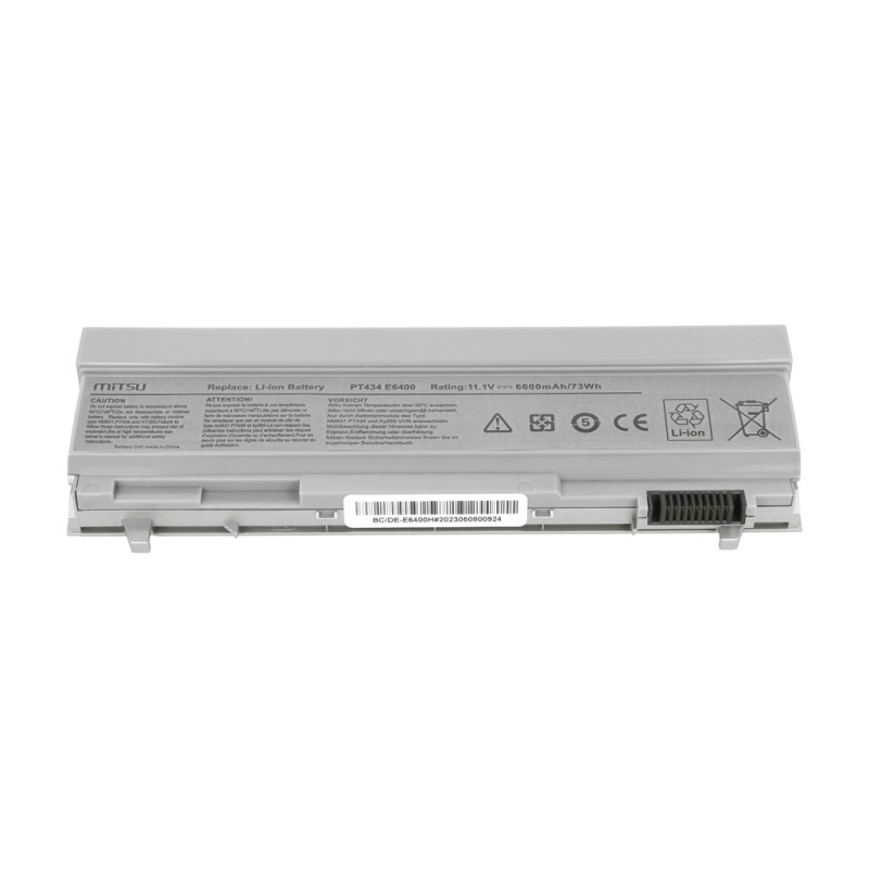 Bateria Mitsu do Dell Latitude E6400 (6600mAh)