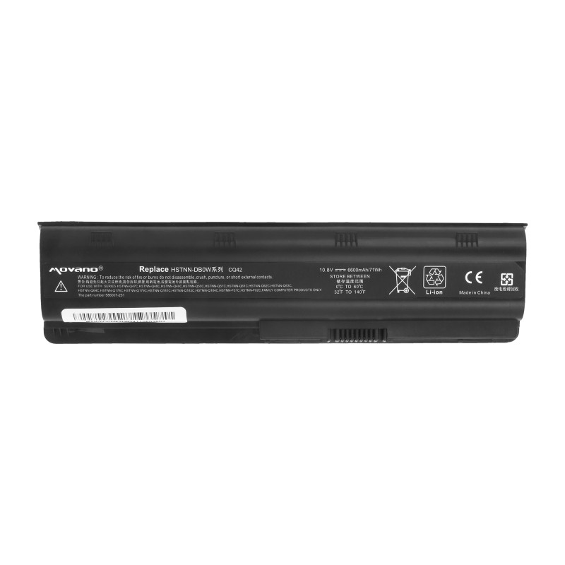 Bateria Movano do Compaq Presario CQ42, CQ62, CQ72 (6600mAh)