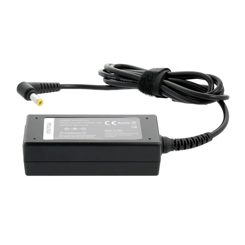 Zasilacz Mitsu 19v 2.1a (5.5x1.7) 40W do Acer, Packard Bell